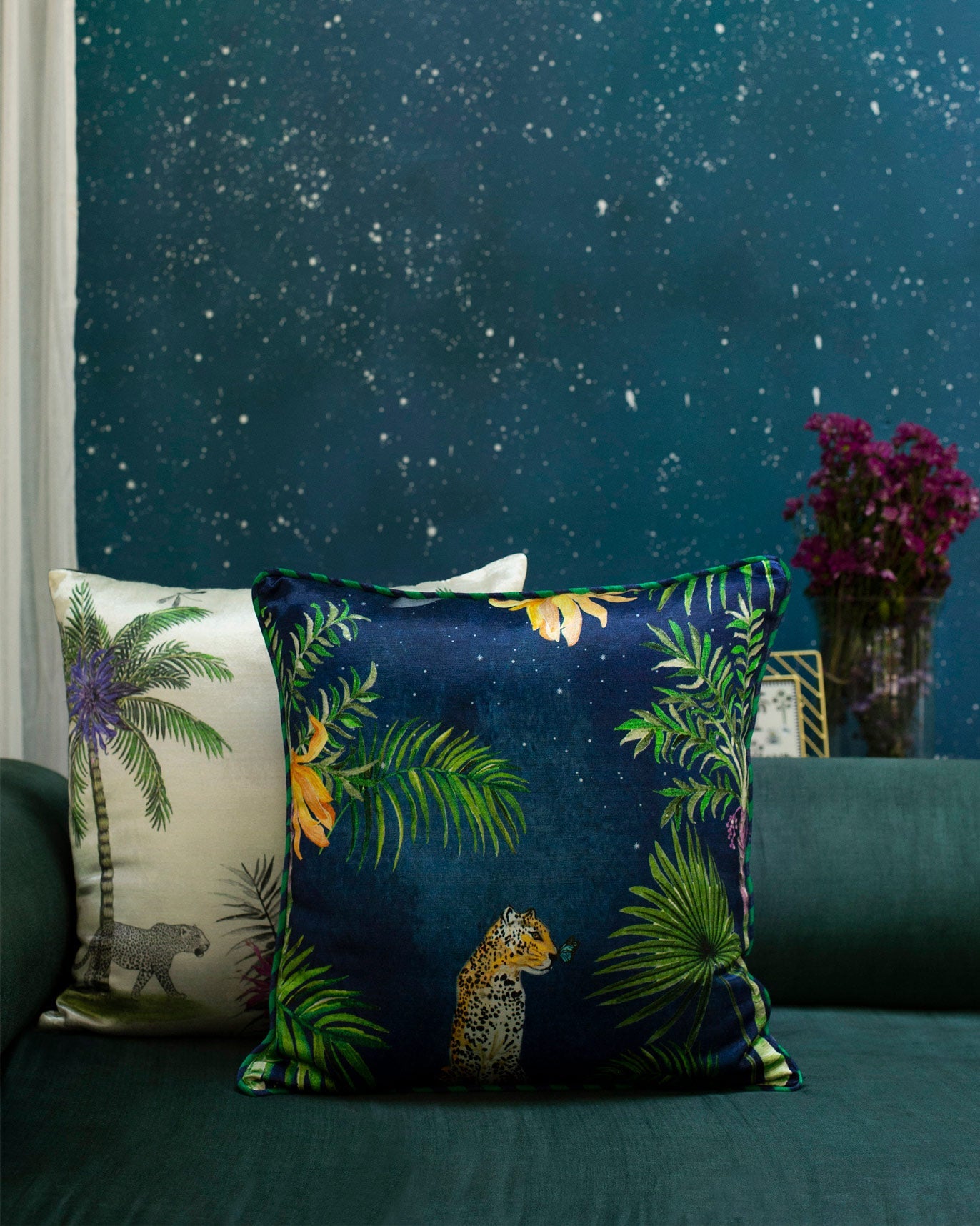 Midnight Forest Cushion Cover