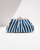Country Clutch - Navy & White
