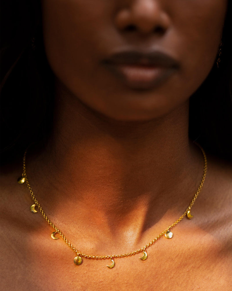 Moondust Necklace - Gold