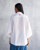 Drop Armhole Shirt - White