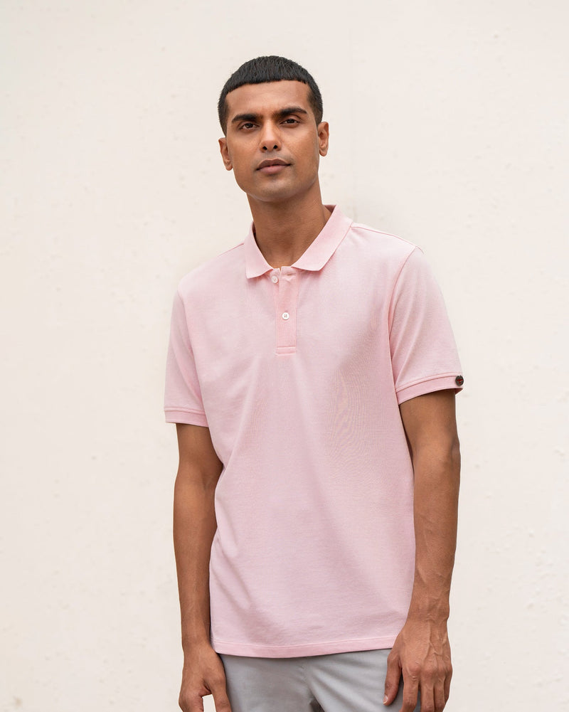 Polo T-shirt - Pink