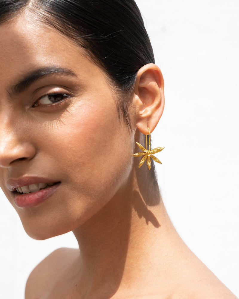 Star Anise Dangle Earrings