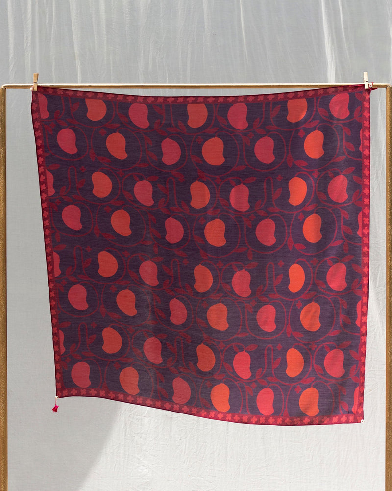 Aamras Scarf - Red