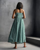 Yoi Strappy Bow Dress - Green