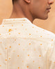 Jangwa Shirt - Ivory & Orange