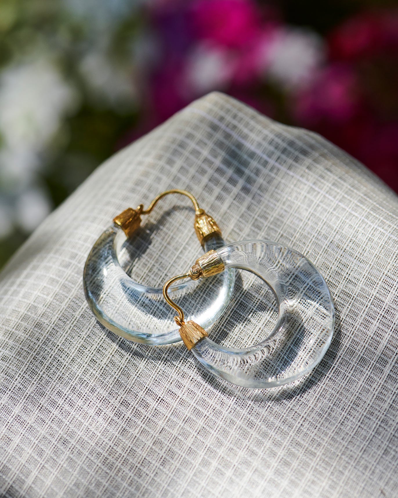 Dewdrop Earrings - Clear