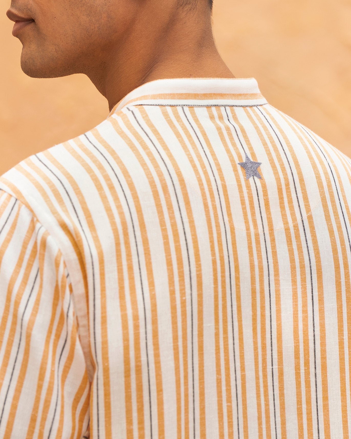 Side Panel Shirt - Orange