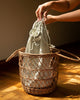 Rattan Laundry Basket with Bag