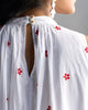 Soto Neckband Dress - White