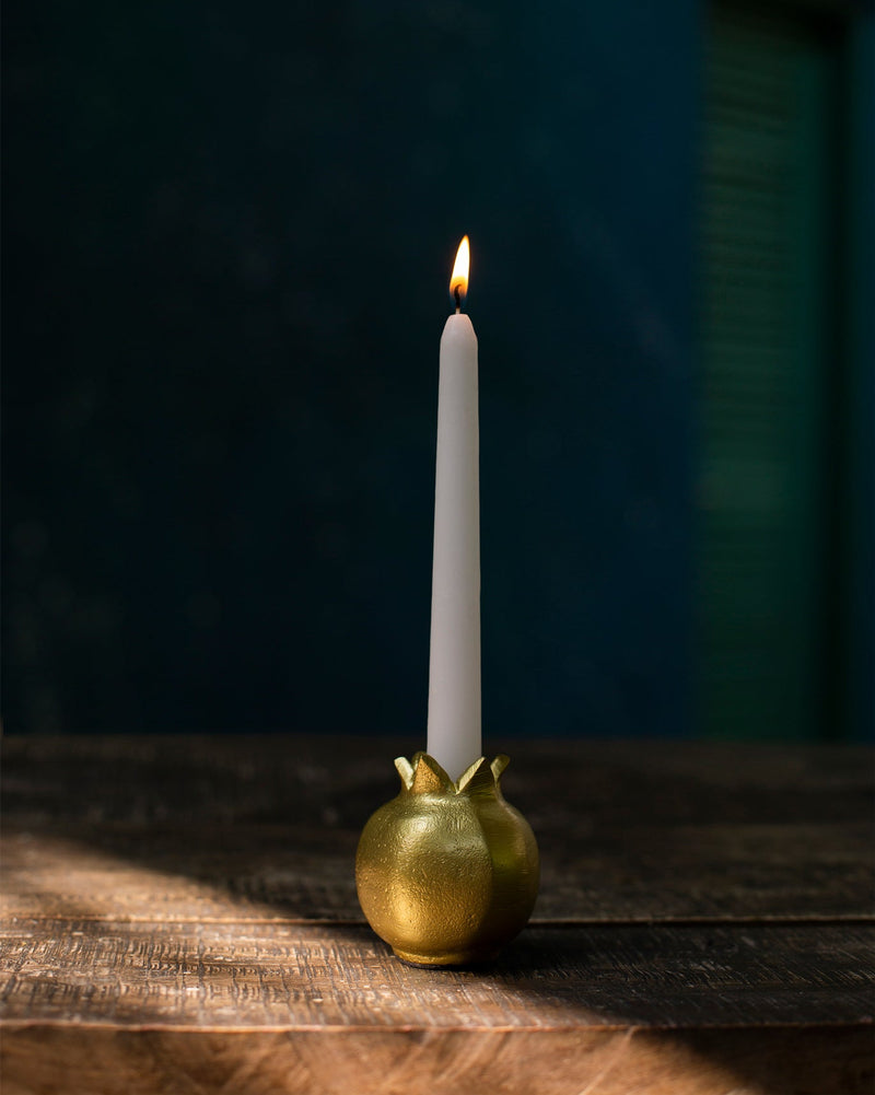 Anar Candle Holder with Taper Candle