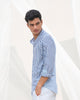 Ross Shirt - Blue & White