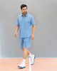 Nico Tennis Polo T-shirt - Blue