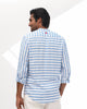 Nawab Shirt - Blue Stripe