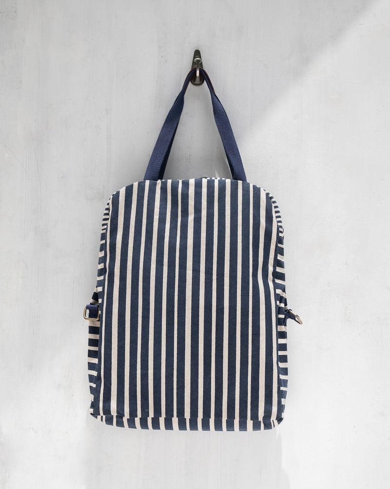 Noto Artist Bag - Charcoal Stripe