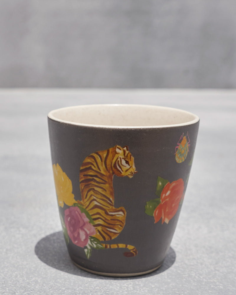 Tigress Mug - Charcoal
