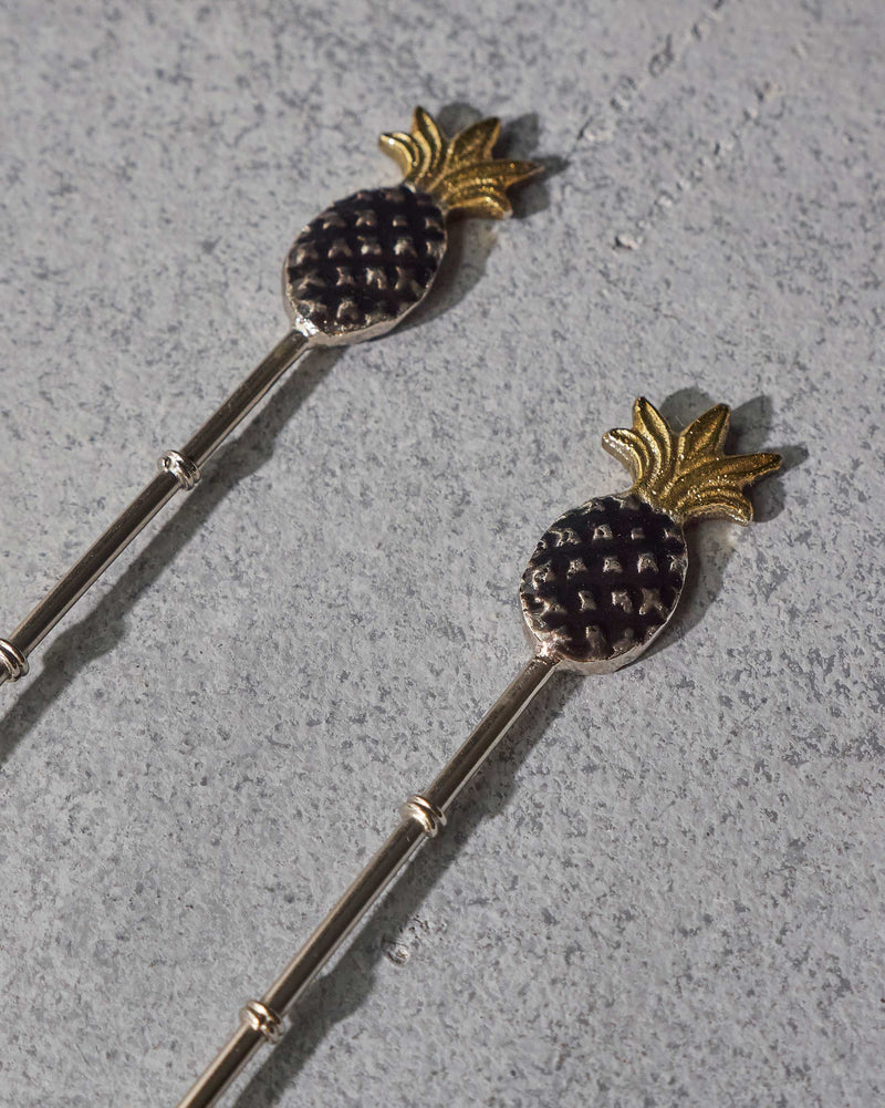 Pineapple Spoon Stirrers (Set of 2) - TSSxNB