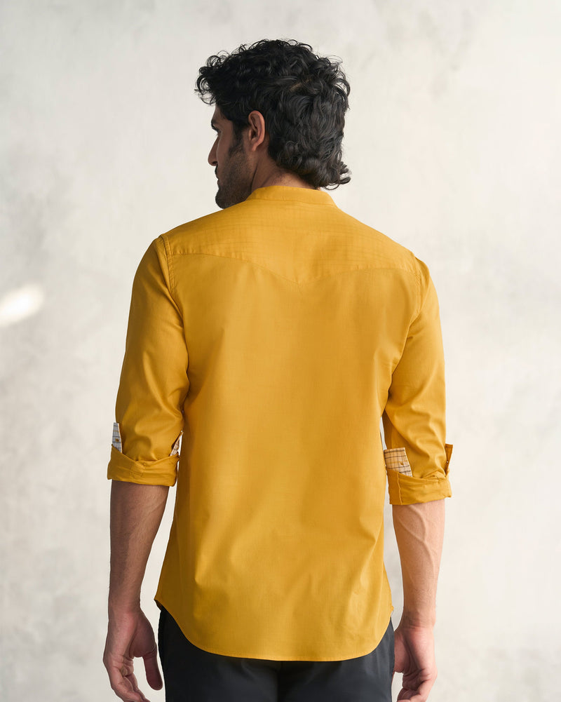 Pondicherry Shirt - Ochre